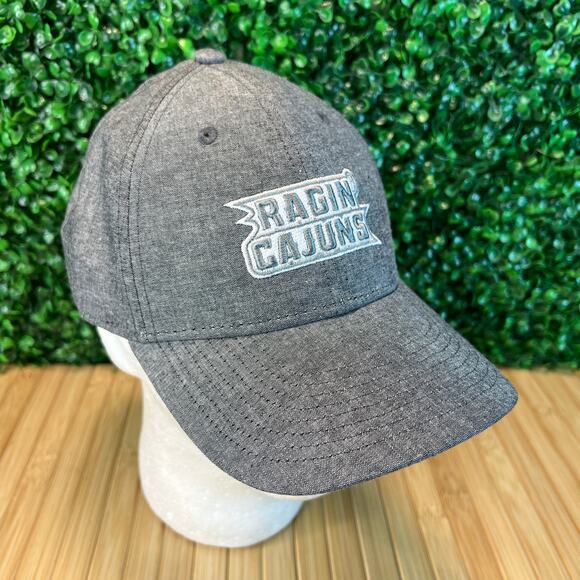 Nike University of Louisiana Ragin’ Cajuns Gray Hat Cap Adjustable Strap OSFA - Picture 4 of 7